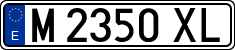 License plates of Spain, 1971 year series