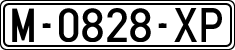 License plates of Spain, 1971 year series