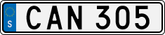 License plate of Sweden, Regular plates