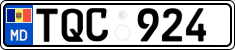 License plate of Moldova, Cars (2015)