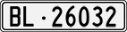 License plate of Switzerland, Cars