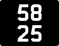 License plate of Guernsey, Regular plates