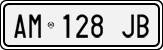 License plate of Italy, Cars (1994 year series)