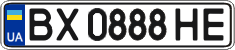 BX 0888 HE