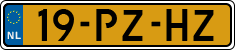 License plate of the Netherlands, Cars