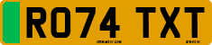 License plate of the United Kingdom, 2001 year system