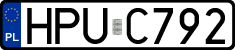 License plates of Poland, Authorities
