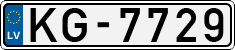 License plate of Latvia, Regular car plates