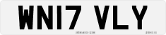 License plate of the United Kingdom, 2001 year system