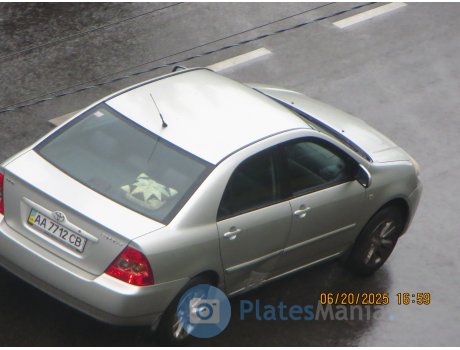 AA 7712 CB, Toyota Corolla