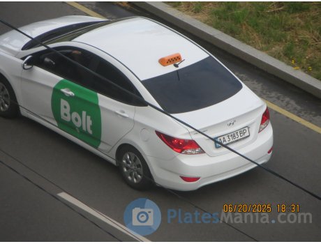 AA 3183 BP, Hyundai Accent
