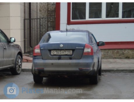 о165нт46, Skoda Octavia