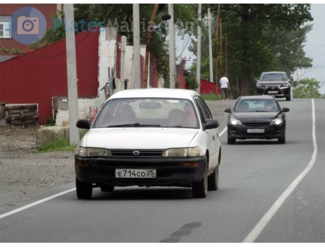 е714со25, Toyota Corolla