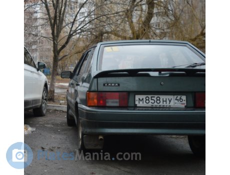 м858ну46, Lada (VAZ) 2114