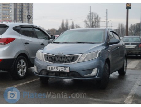 в865во57, Kia Rio