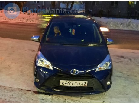 к497ен28, Toyota Vitz