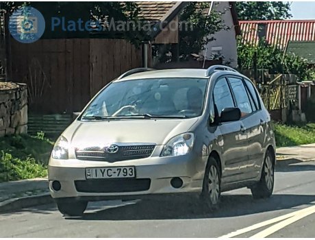 IYC-793, Toyota Corolla Verso