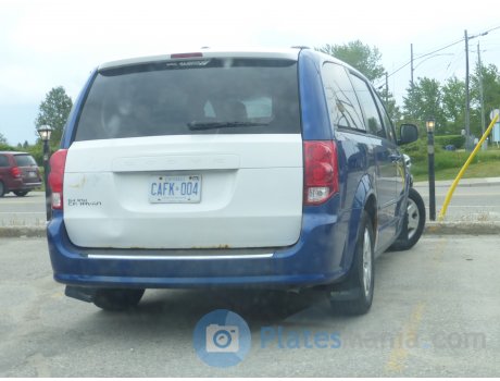 CAFK-004, Dodge Grand Caravan