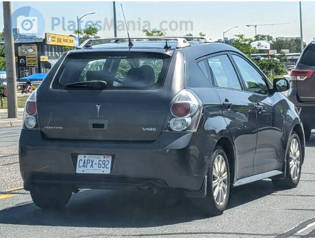 CAPX-692, Pontiac Vibe