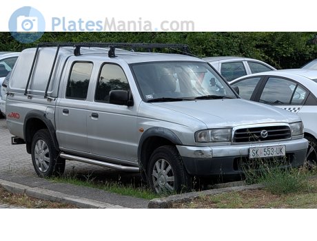 SK 553-UK, Mazda B-Series