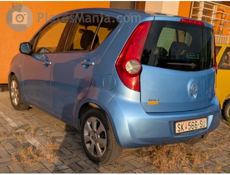 SK 566-SU, Opel Agila