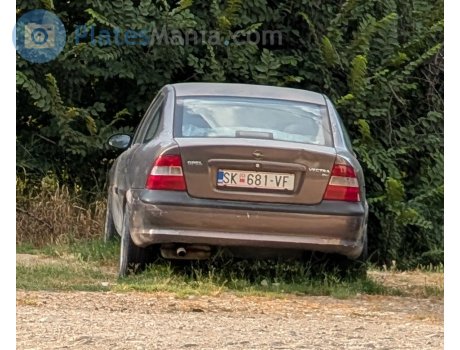 SK 681-VF, Opel Vectra