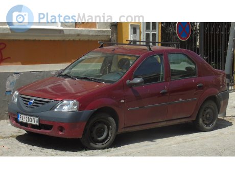 PA 203-VU, Dacia Logan