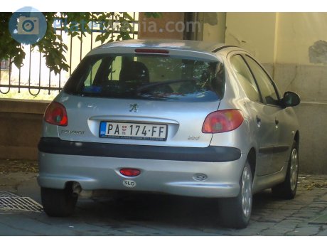 PA 174-FF, Peugeot 206