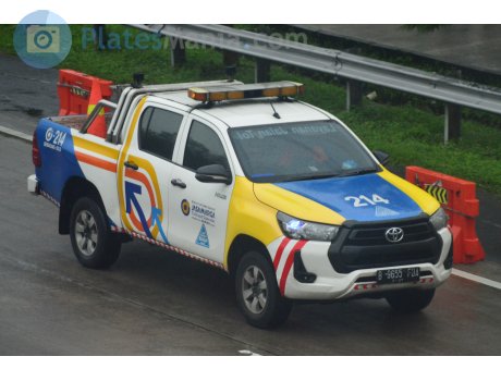 B 9655 FBA, Toyota Hilux