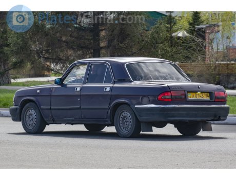 H 0143 14, GAZ 3110 Волга