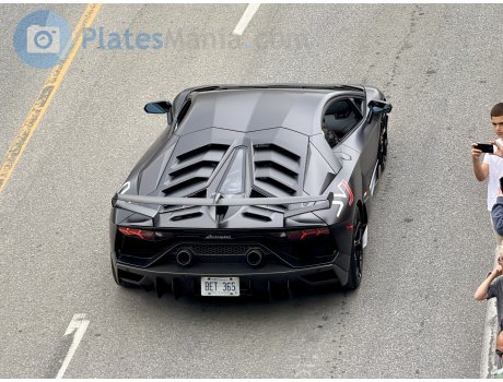 BET 365, Lamborghini Aventador