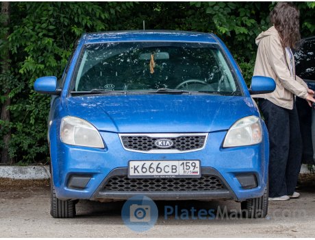 к666св159, Kia Rio