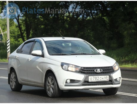 о782сн68, Lada (VAZ) Vesta