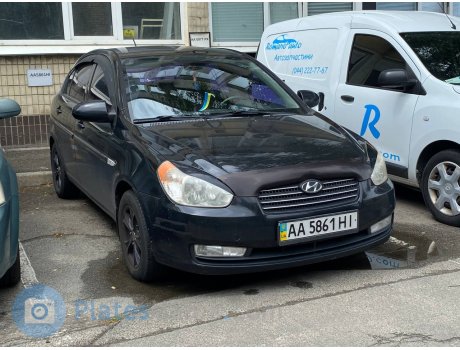 AA 5861 HI, Hyundai Accent
