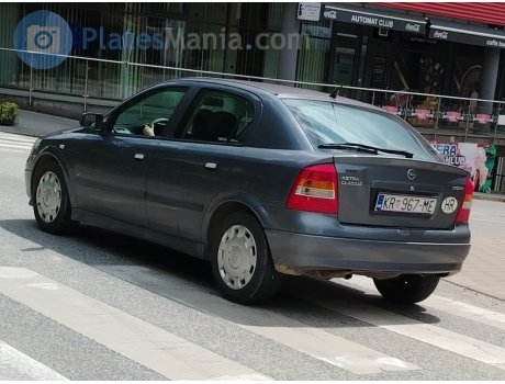 KR 967-ME, Opel Astra