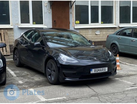 ROMARIO, Tesla Model 3