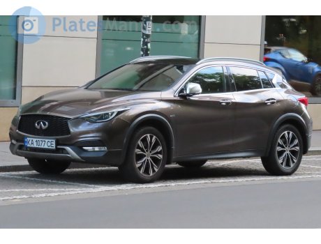 KA 1077 CE, Infiniti QX30