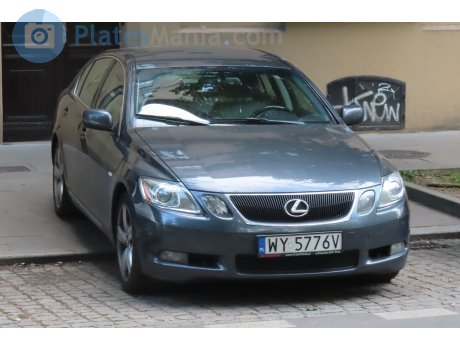 WY 5776V, Lexus GS
