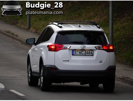 S WC 3464, Toyota RAV4