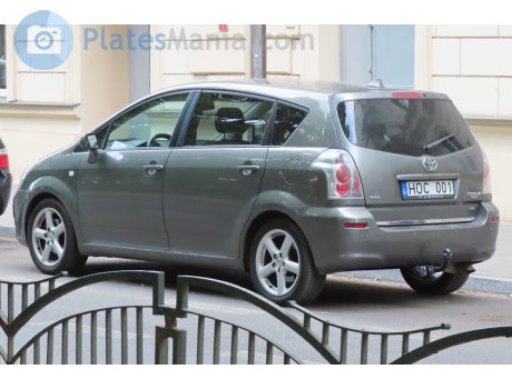HOC 001, Toyota Corolla Verso