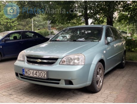 WD 64302, Chevrolet Lacetti
