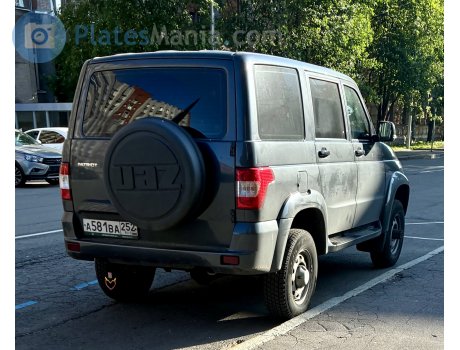 а581ва252, UAZ 3163 Patriot