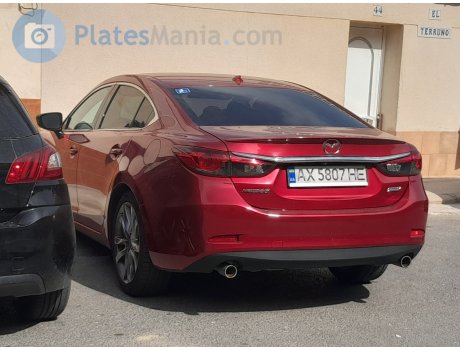 AX 5807 HE, Mazda 6