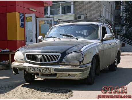 а204ву37, GAZ 31105 Волга