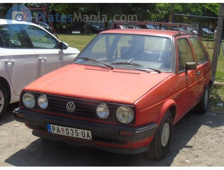 PA 035-UA, Volkswagen Golf