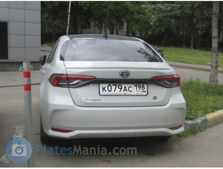к079ас198, Toyota Corolla