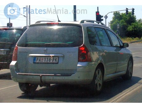 PA 138-PL, Peugeot 307