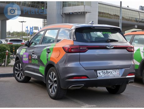 к168мх797, Chery (Chirey) Tiggo 7