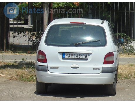 PA 168-FA, Renault Scénic