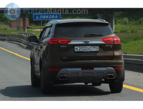 к202ос797, Geely Atlas